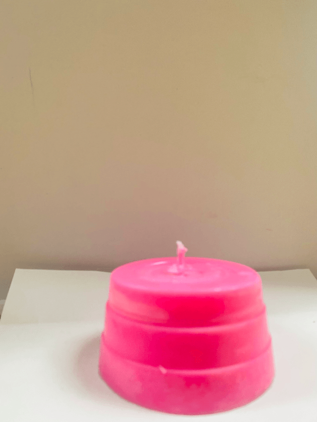 Pink Circle Delight Candle 