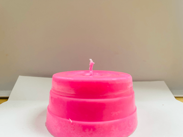 Pink Circle Delight Candle 