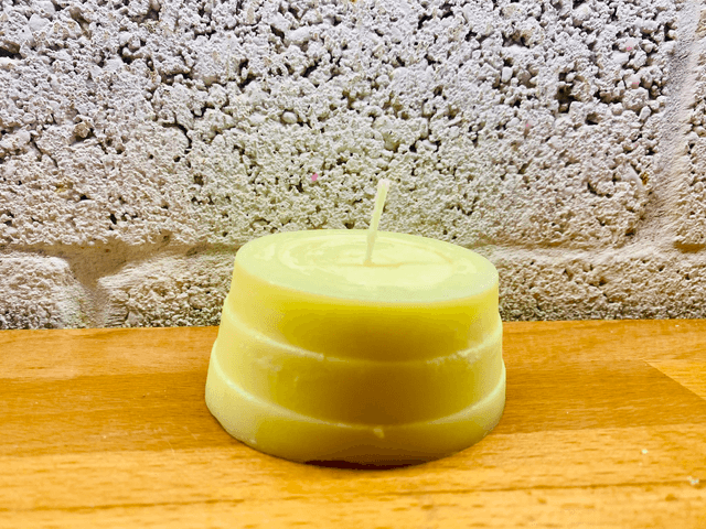 Yellow Circle Delight Candle