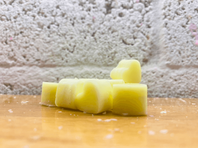 Heart shapes and lemon scented