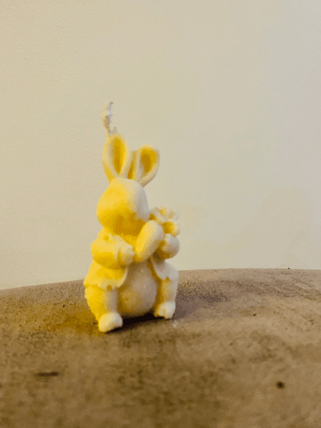 Bunny Candle